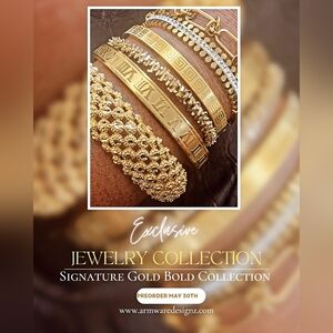 Signature Armwaredesignz Gold Bold Collection